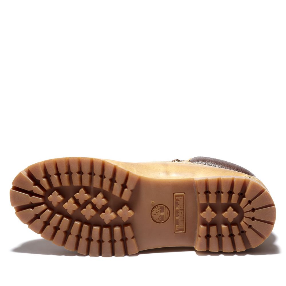 Botas Masculino - Timberland 6-Inch Heritage Impermeavel - JEBCU7451 - Marrom